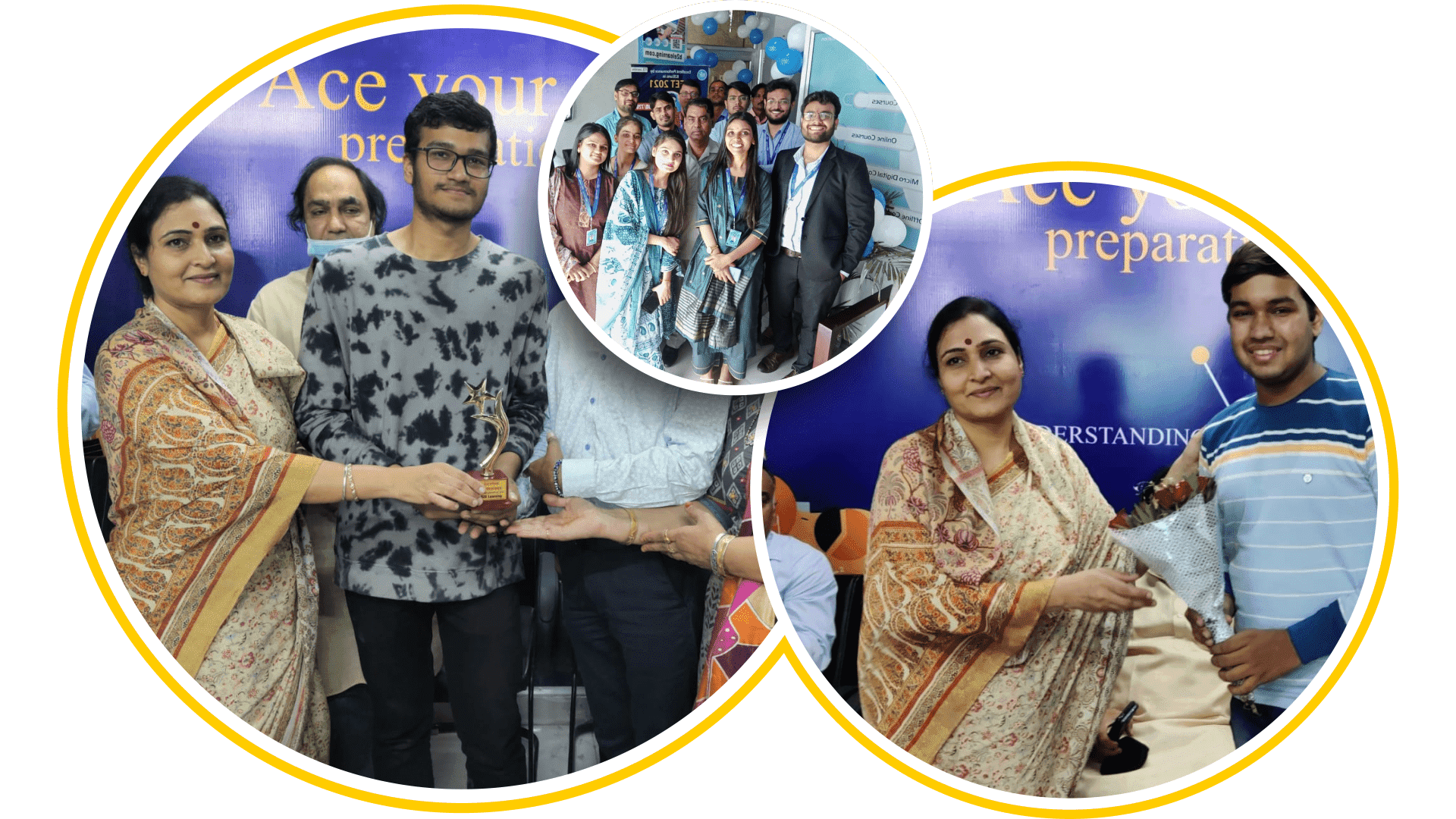 Award cermoney at JEE & NEET Coaching in Jaipur